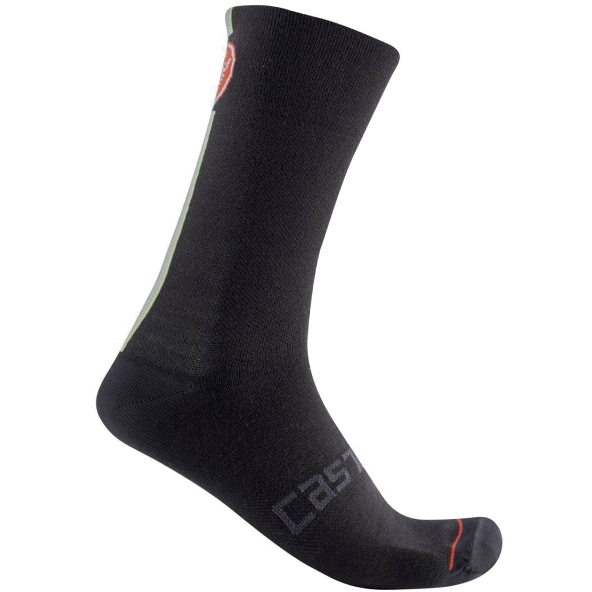 Castelli RACING STRIPE 18 SOCK - Sort