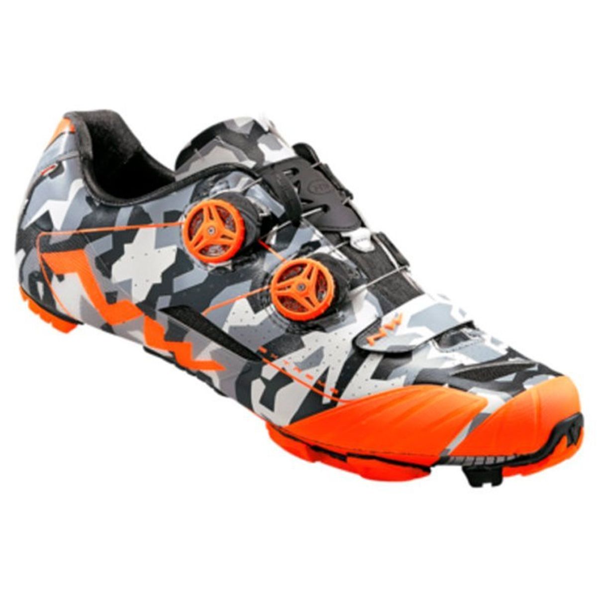 NorthWave Extreme XC MTB - Camo/Orange