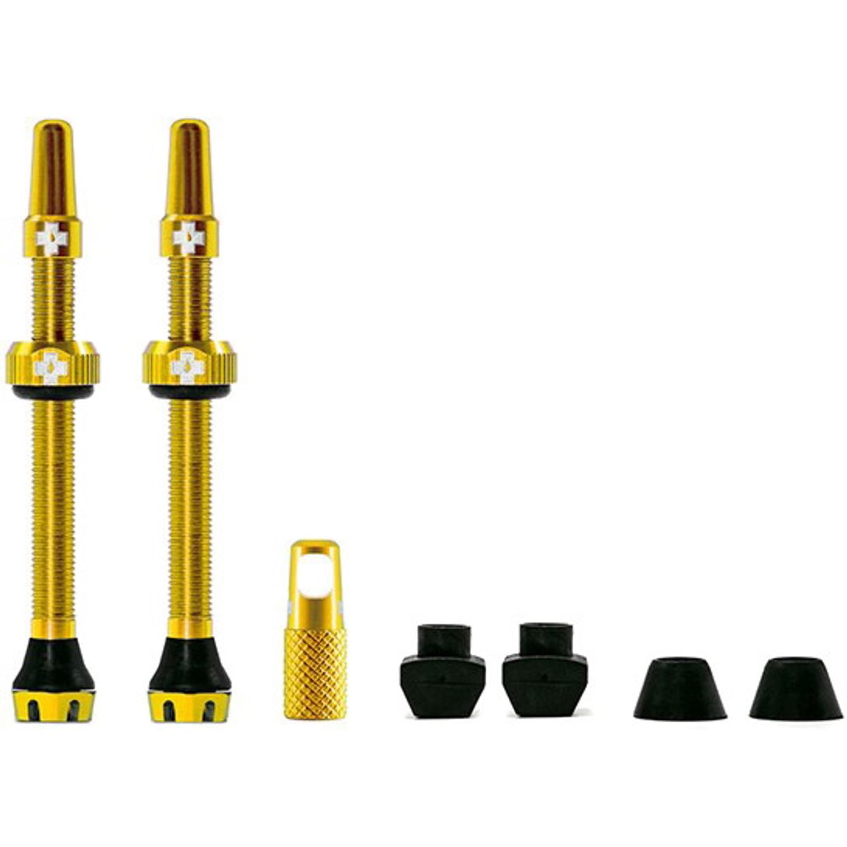 Muc-Off Tubeless Valve / Ventil Kit v2.0 - 60 mm - Gold