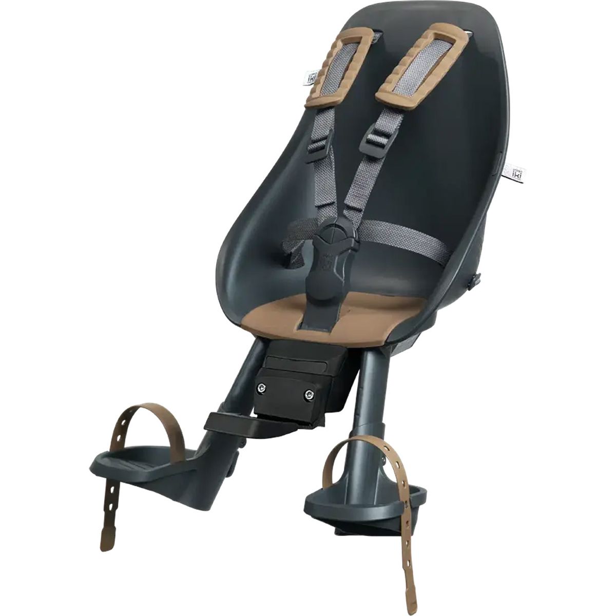 Urban Iki Barnestol til foran (styrpind) - 9 mdr til 3 år (til 9-15 kg) - Bincho Black/Kurumi Brown (MTB)