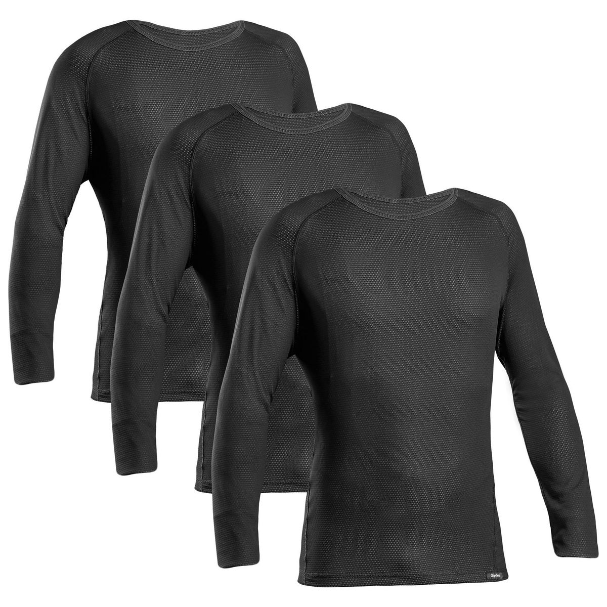 GripGrab Ride Termo Langærmet Base Layer 3-PAK - sort