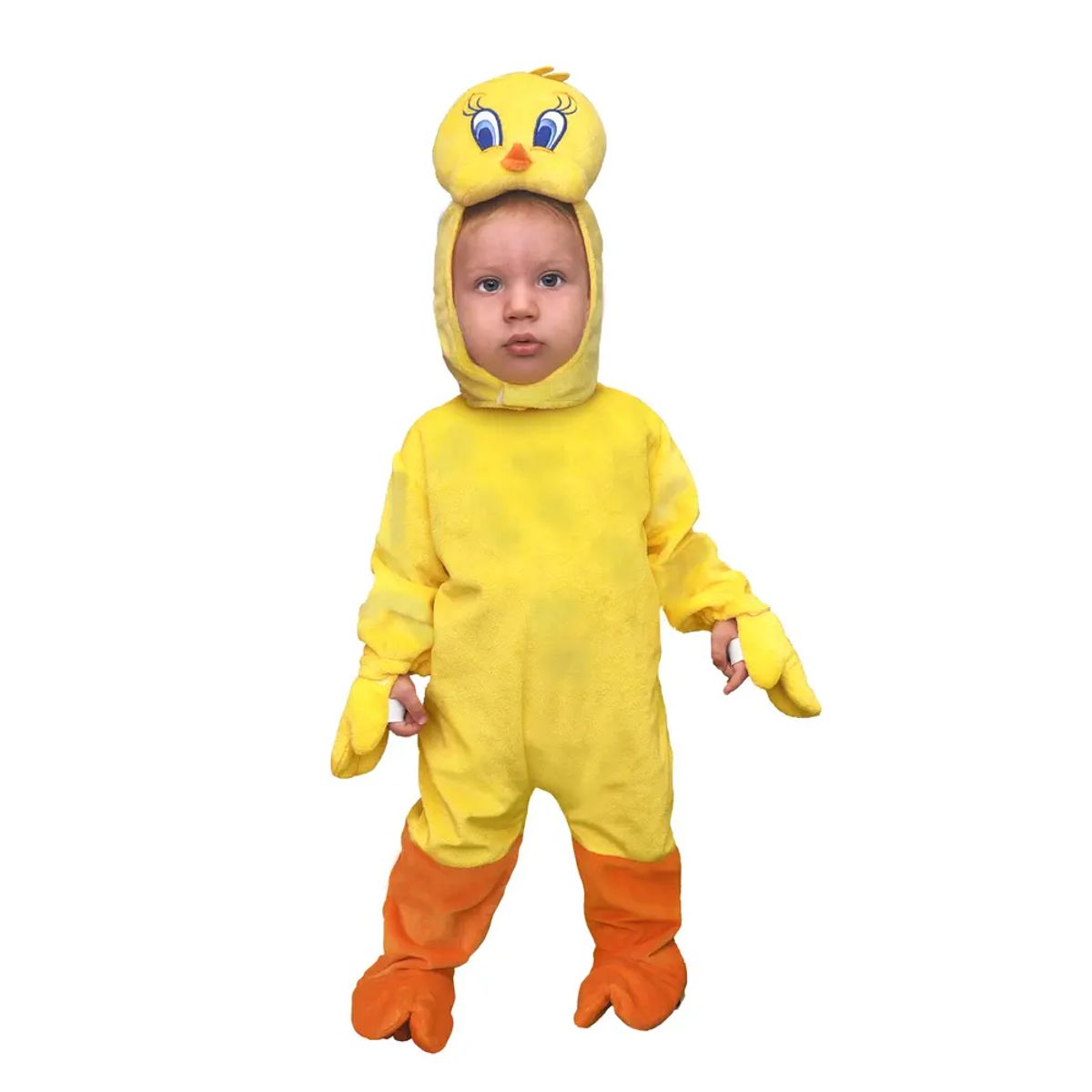 Tweety kostume (Piphans) - GUL - 2-3 ÅR