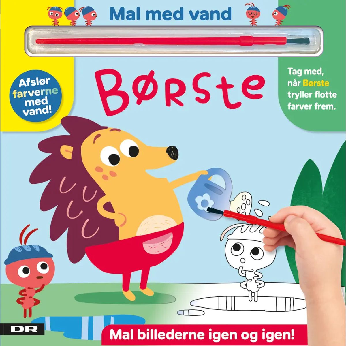 Mal med vand - Minisjang - Mal med vand - Børste