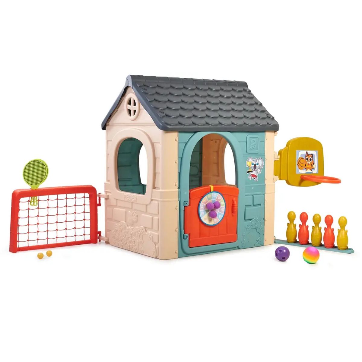 Casual Multi-Activity House 6-in-1