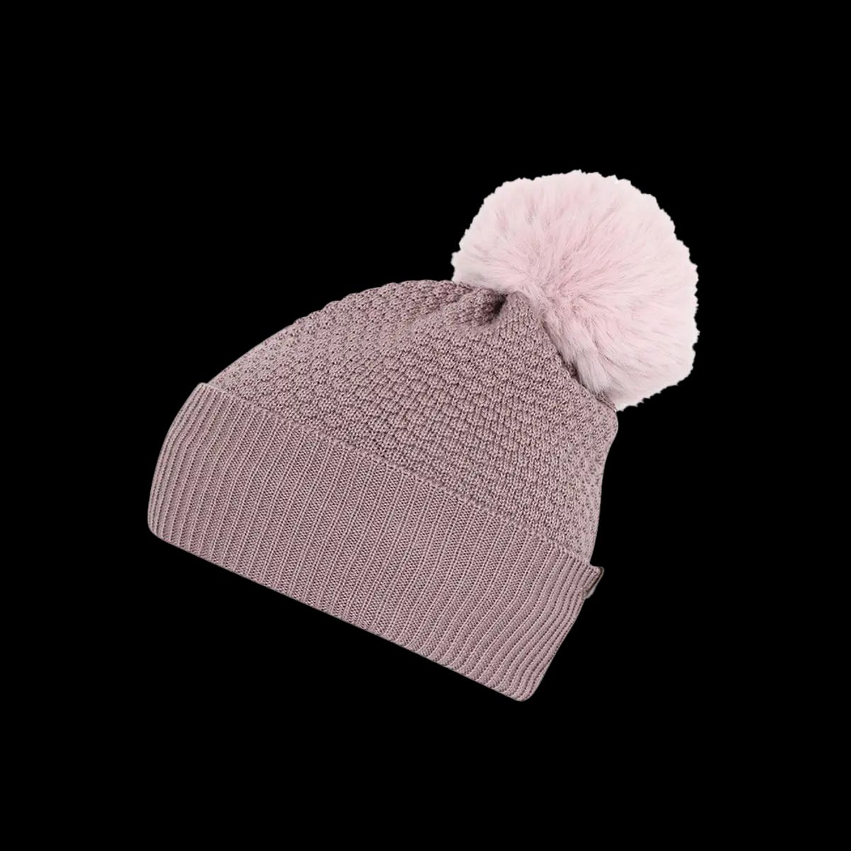 Chunky Oslo Beanie w fake fur - 47 - 47/49