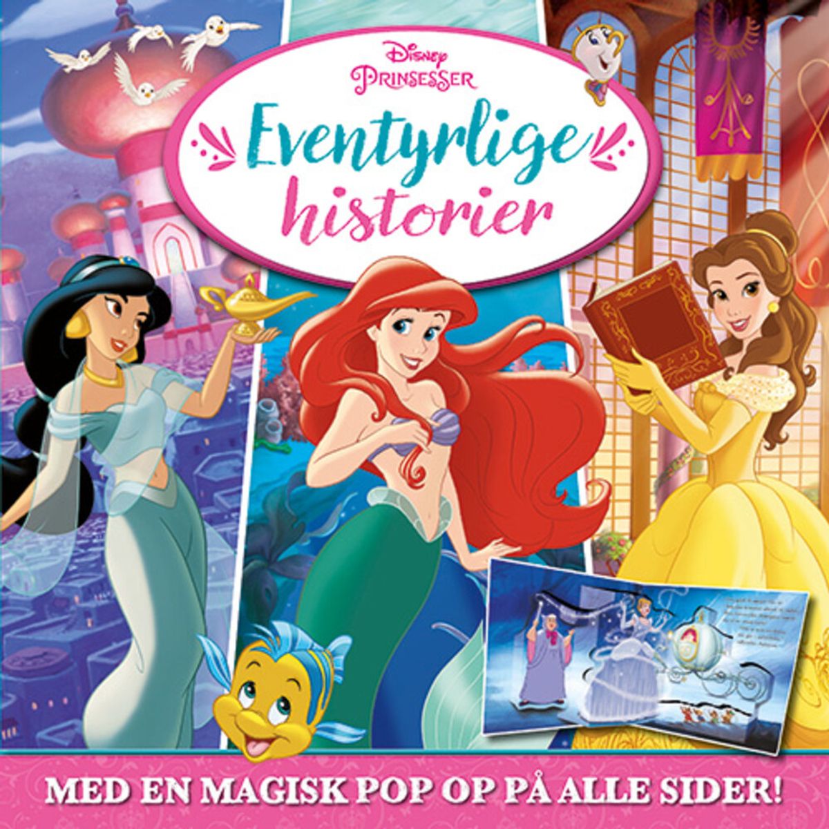 Disney Prinsesser - Pop-Up Bog