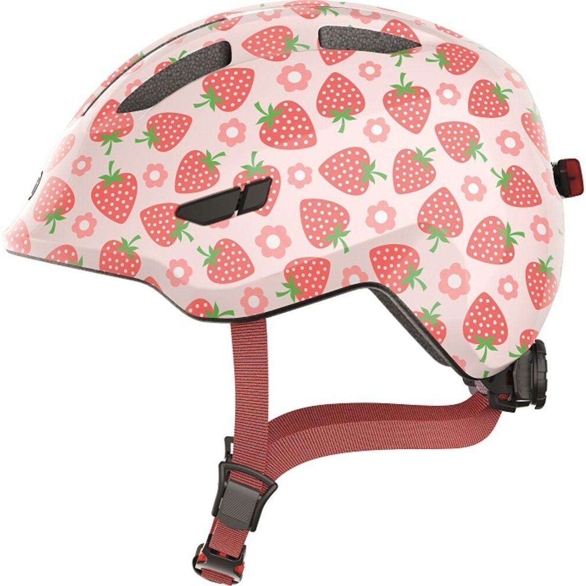 Hjelm Smiley 3.0 LED, rose strawberry*, S