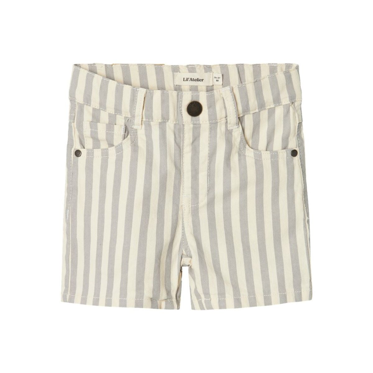 Hugo løs twill shorts - LIMESTONE - 104