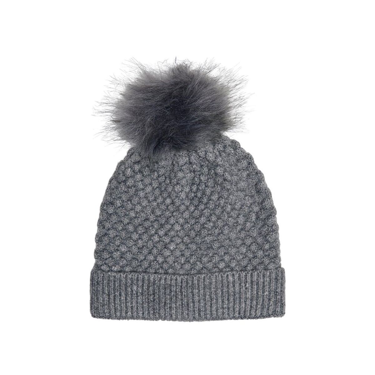 Mille pom pom beanie - GREY - ONE SIZE