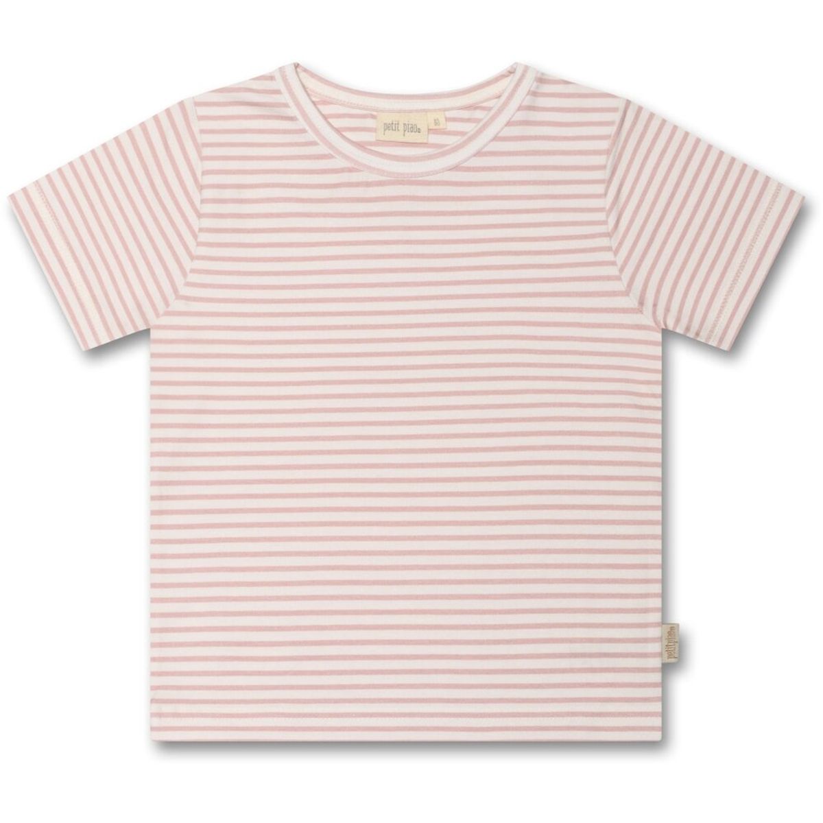 T-shirt kortærmet Baggy - ROSE SMOKE - 80