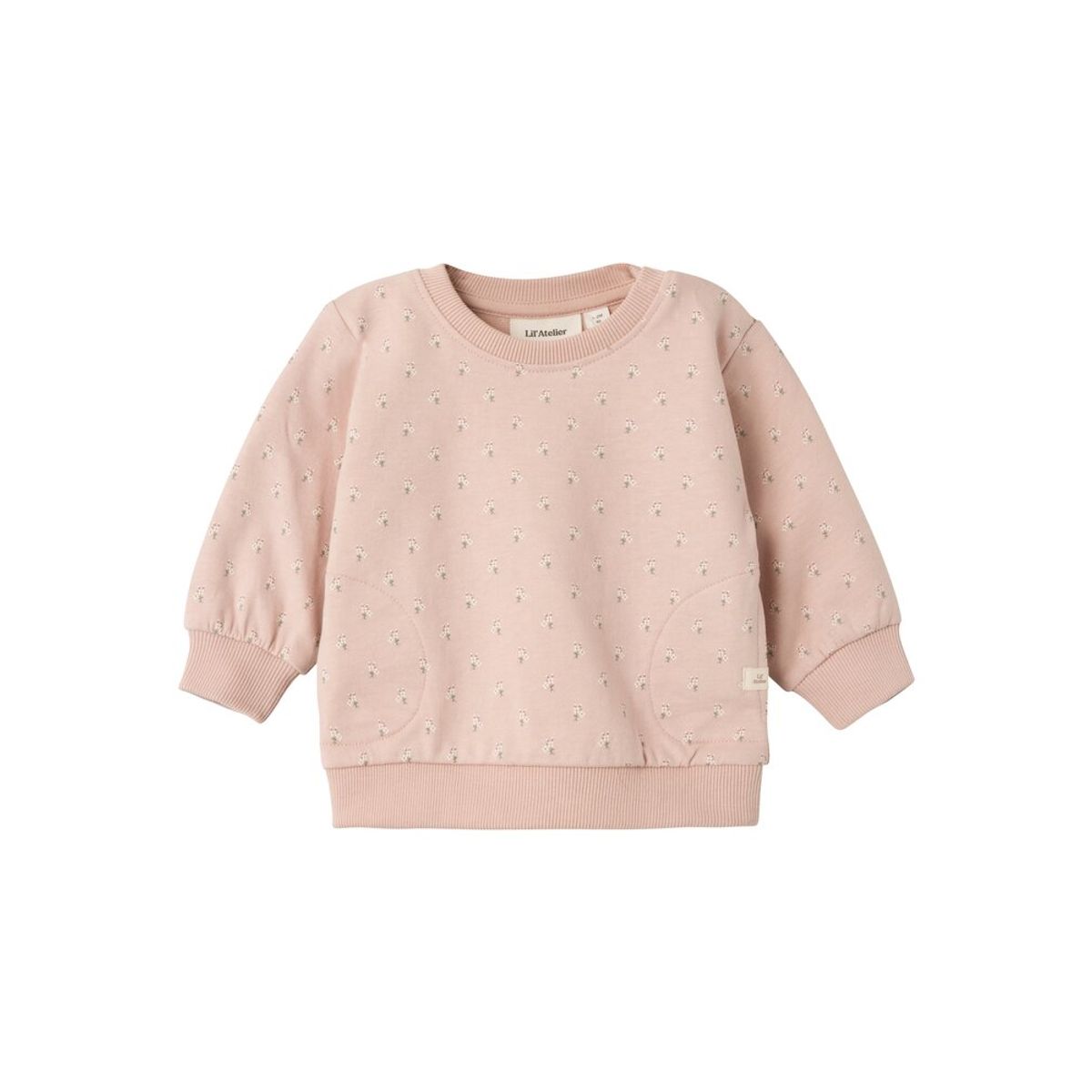 Fanja langærmet løs sweat - ROSE DUST - 56