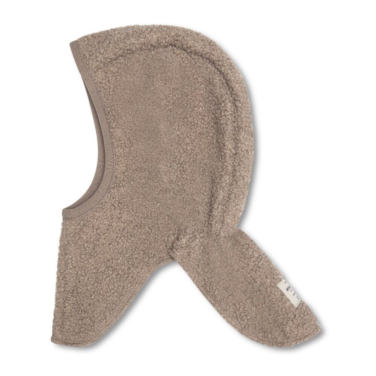 JEFFI teddyfleece elefanthue - Grey brown - 2-3 ÅR