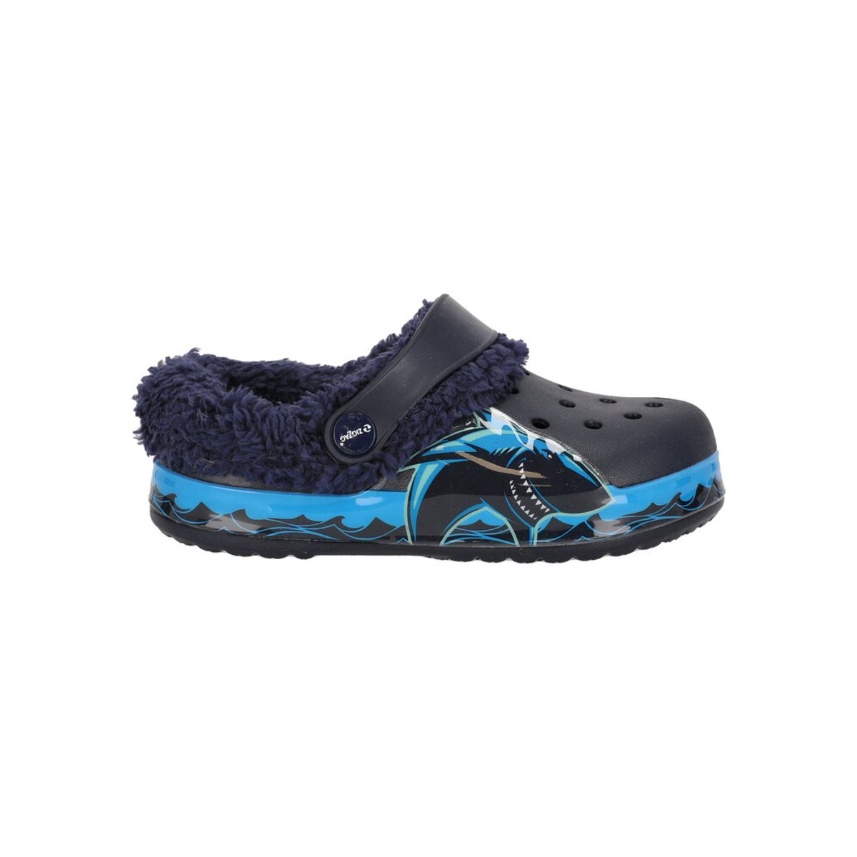 Telar lukket sandal varm m/lys - Estate Blue - 30