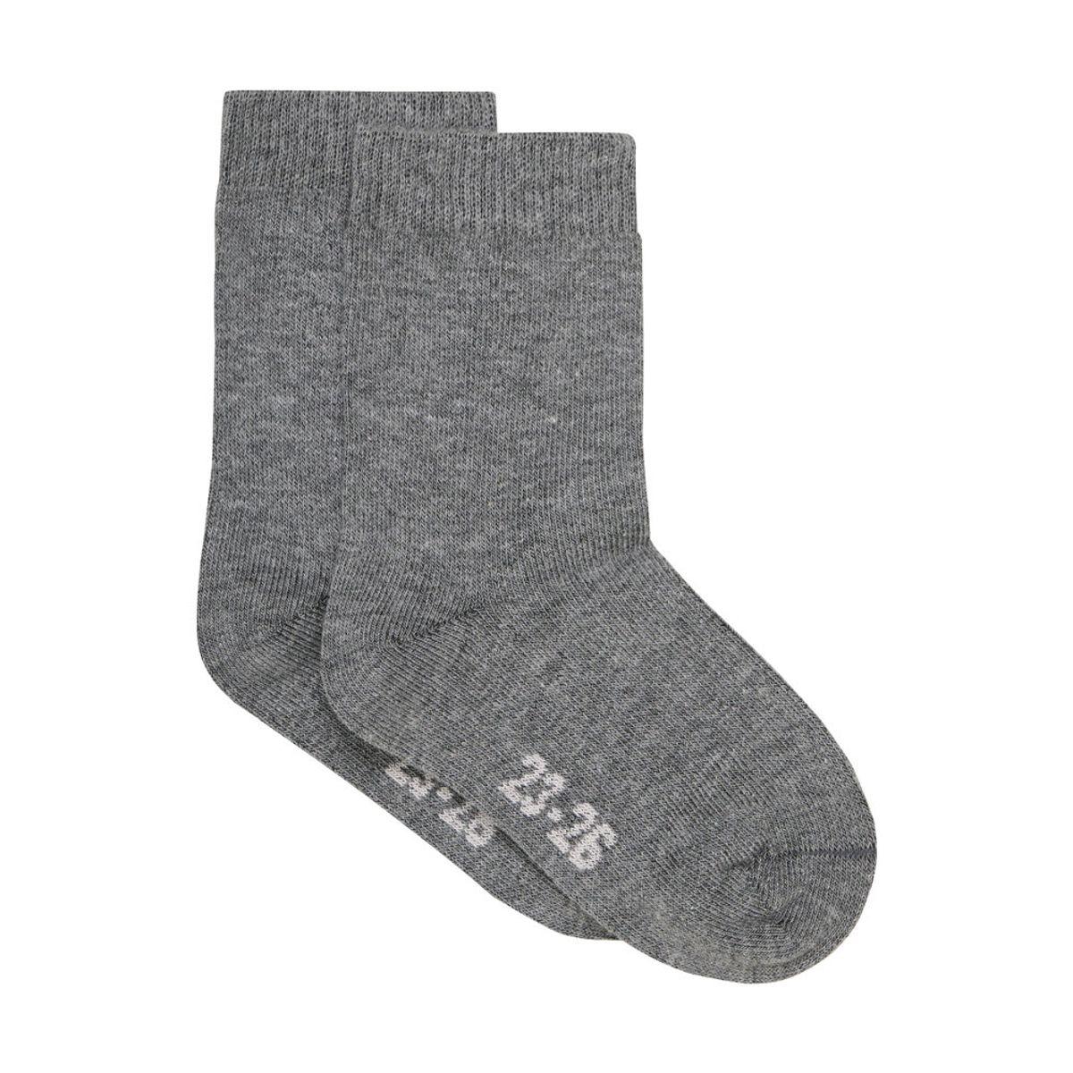 Ankle sok - Dark Gray melange - 23/26