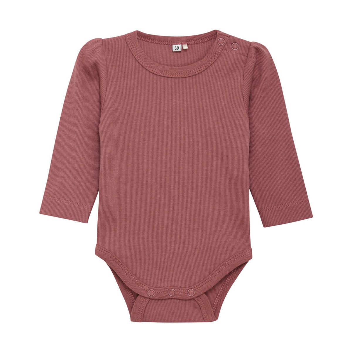 Body langærmet - Rose Brown - 100