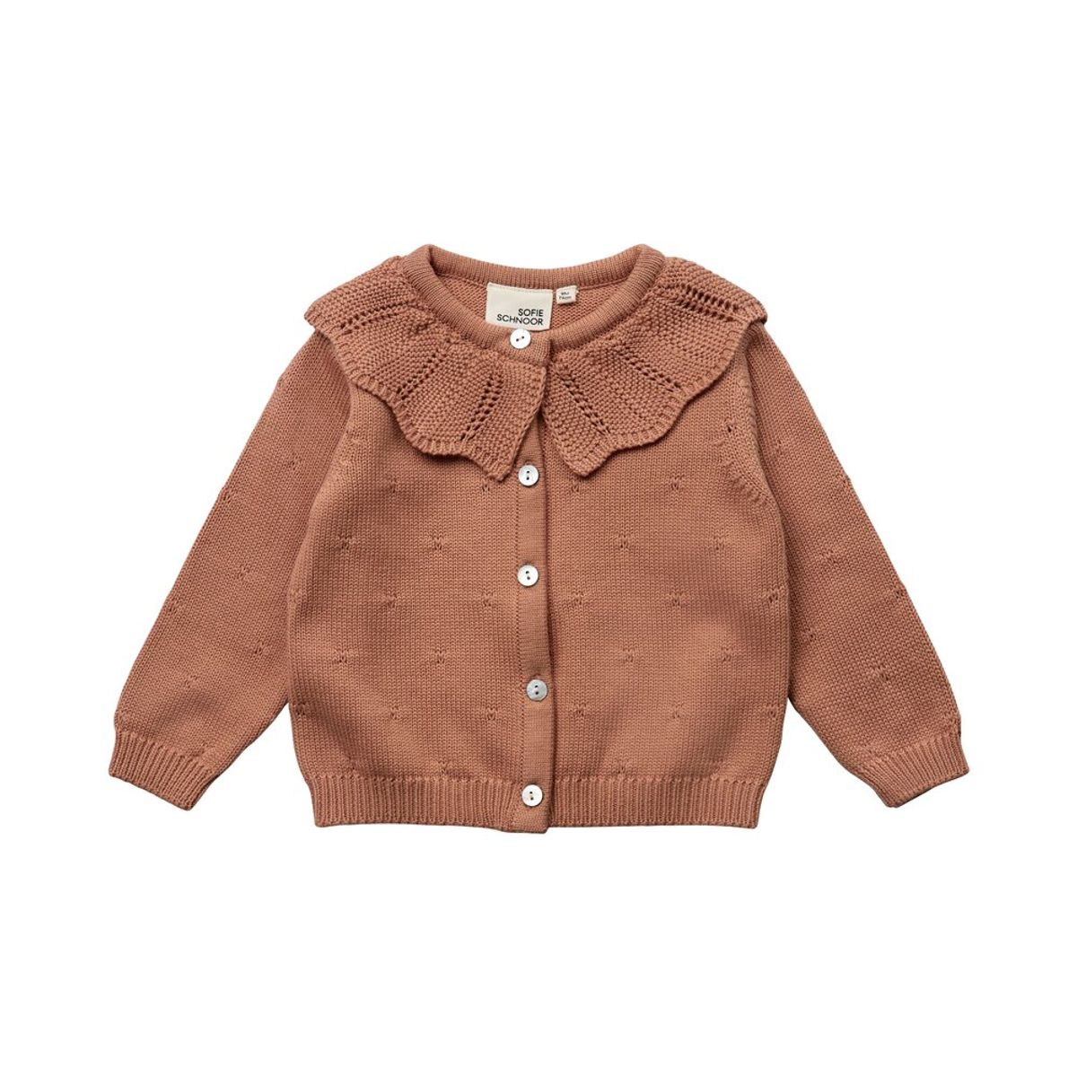 Cardigan - Rosy brown - 86