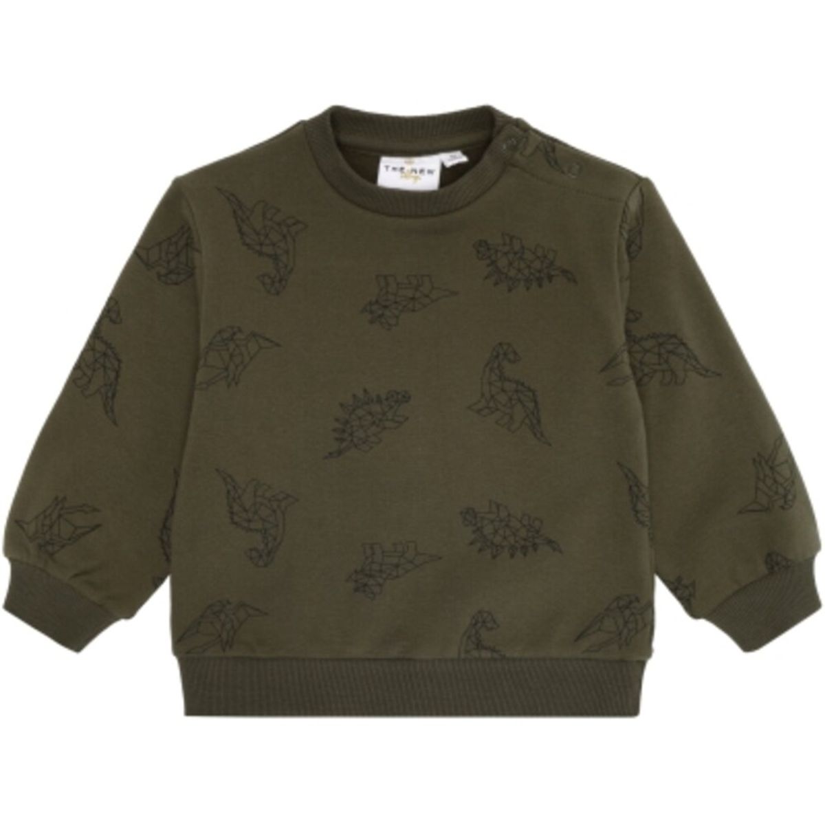 Laurent sweatshirt - Ivy Green Dino AOP - 92