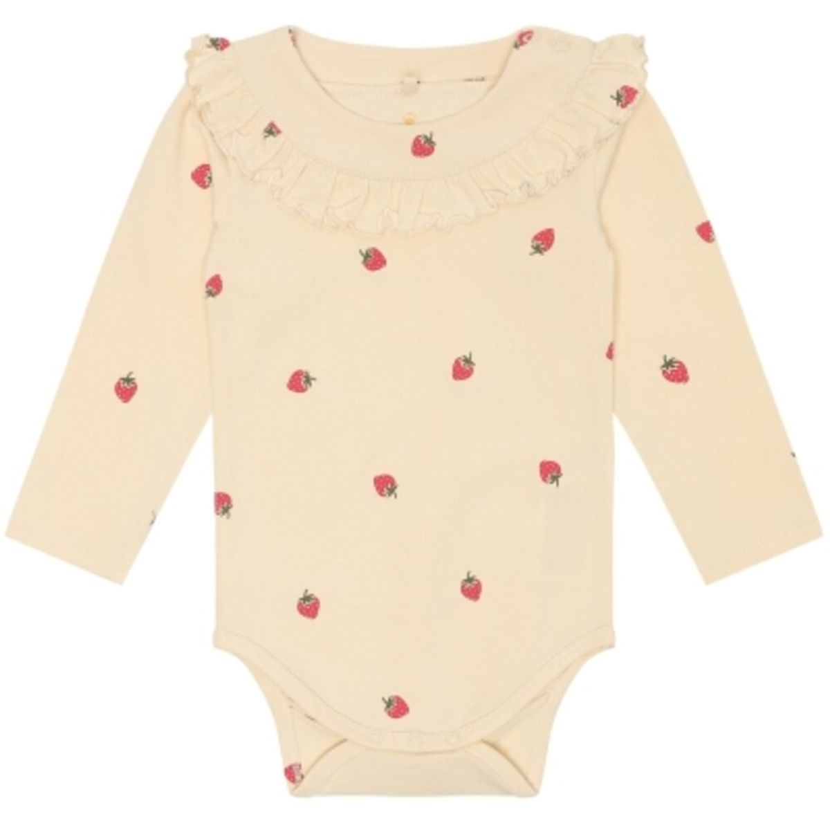 Larawila langærmet body - Angora Strawberry AOP - 68