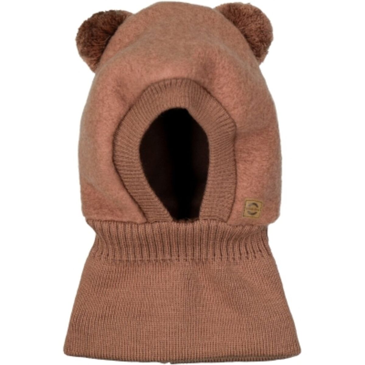 Uld Balaclava w Strik - BURLWOOD - 86/92