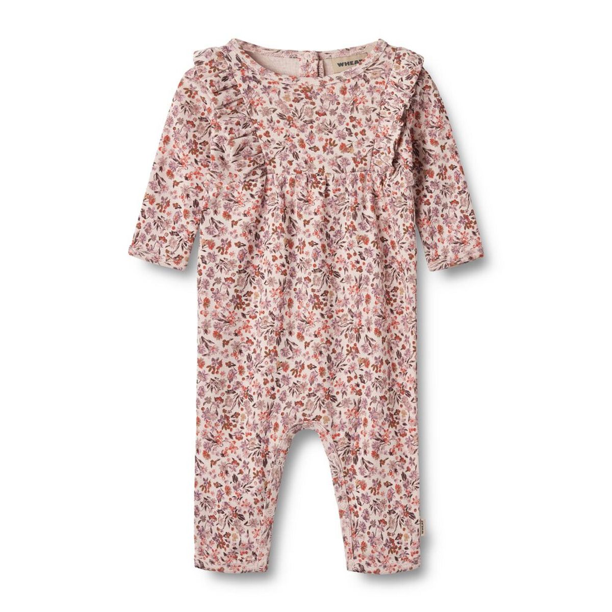 Jumpsuit langærmet Kira - Pale Rose Flowers - 56