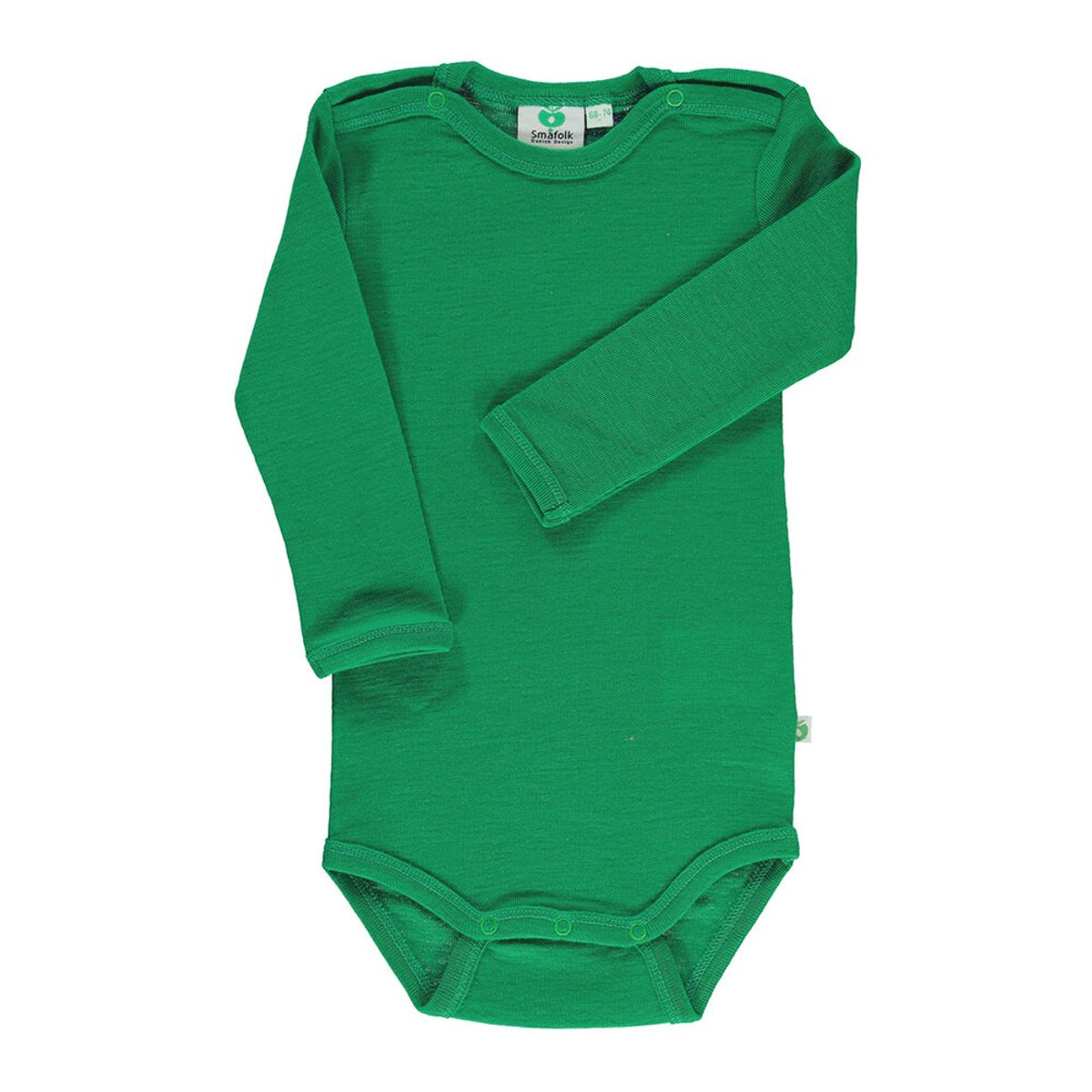 Body i merinould - GREEN - 80-86