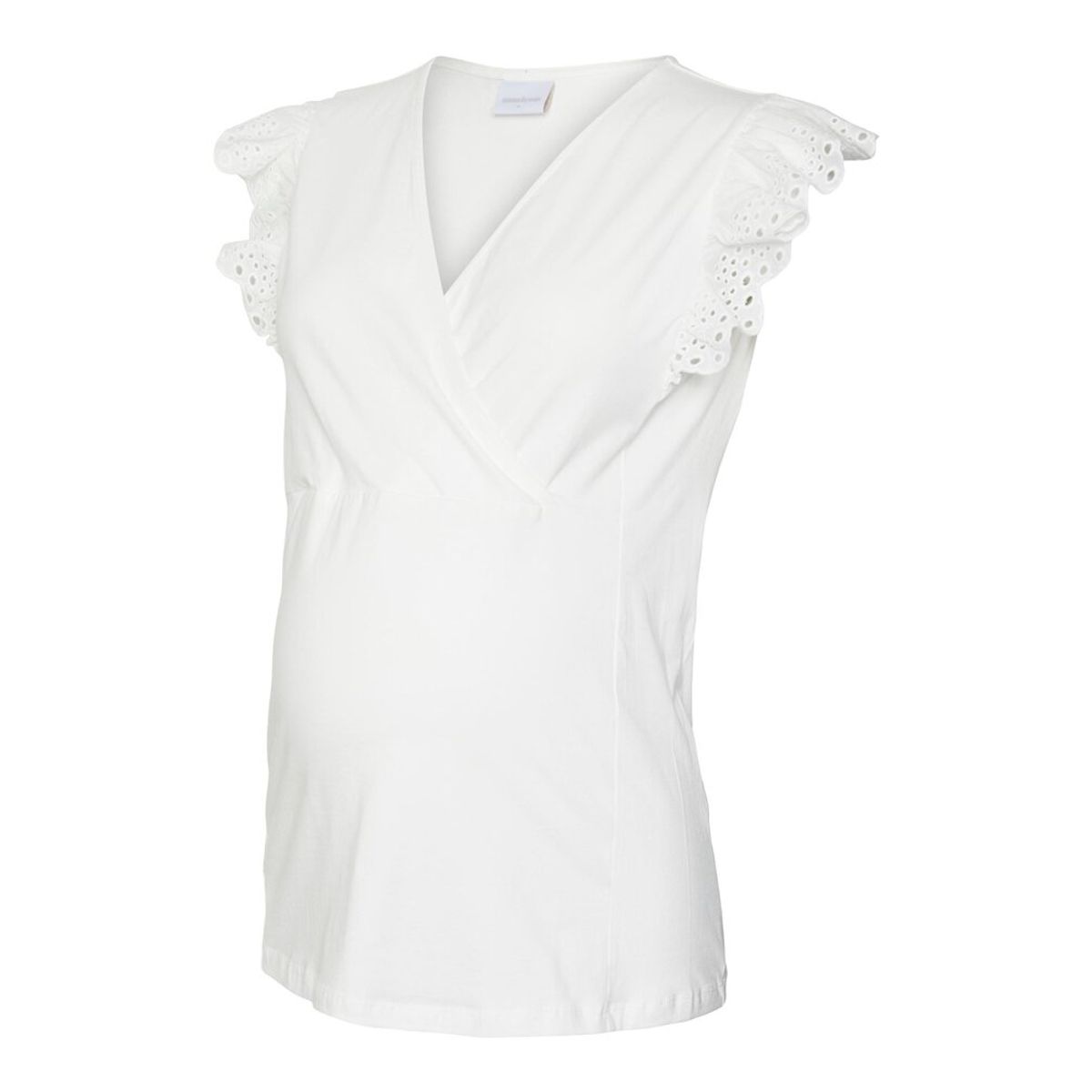 Maya tess top - snow white - S