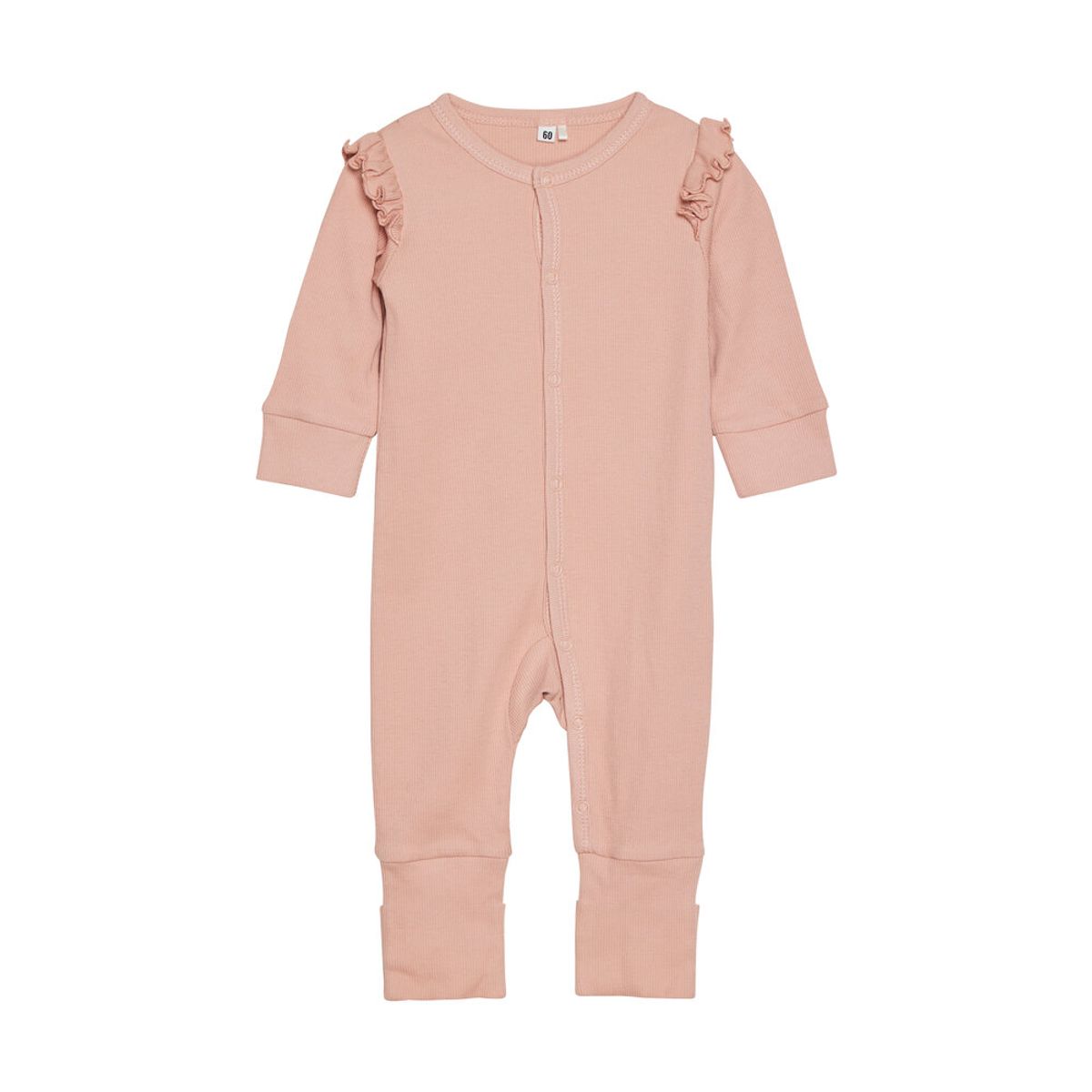 Jumpsuit lange ærmer - Mahogany Rose - 80