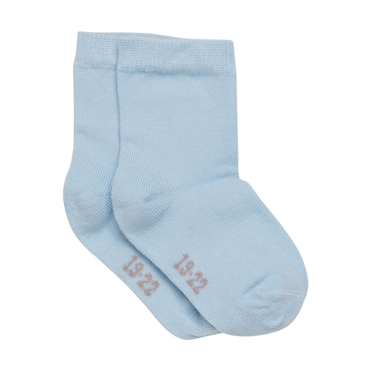 Ankle sok -solid - Lightblue - 19/22