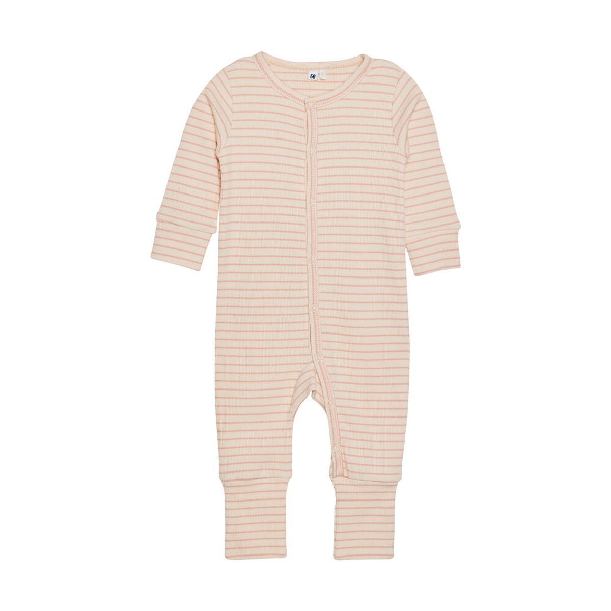 Jumpsuit lange ærmer - Mahogany Rose - 80