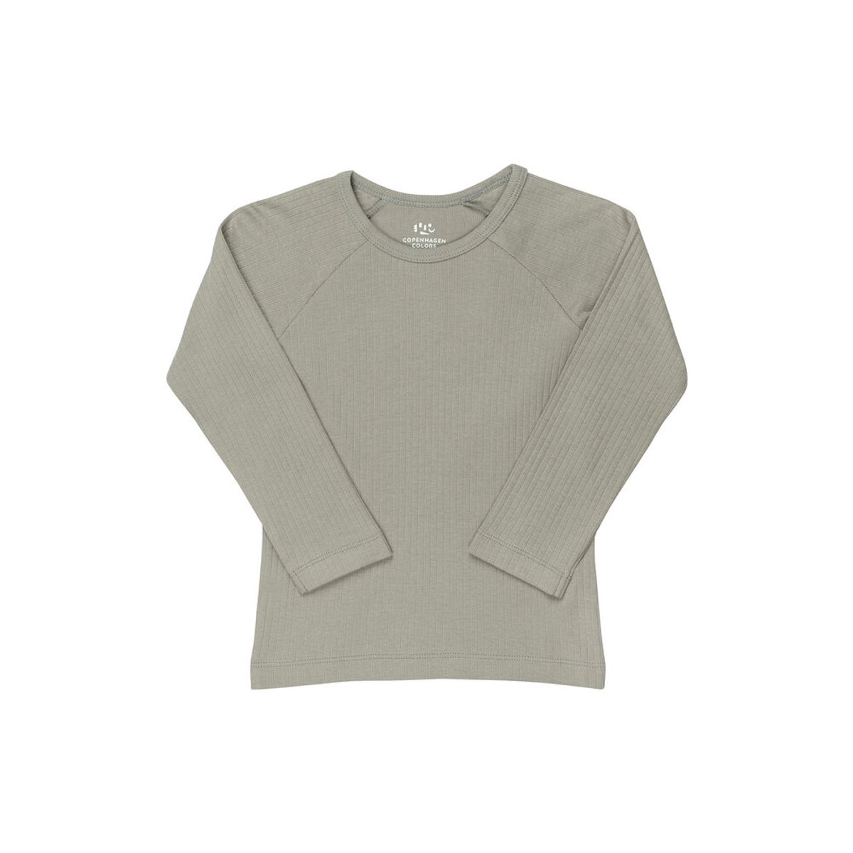 T-shirt lange ærmer - light grey - 74