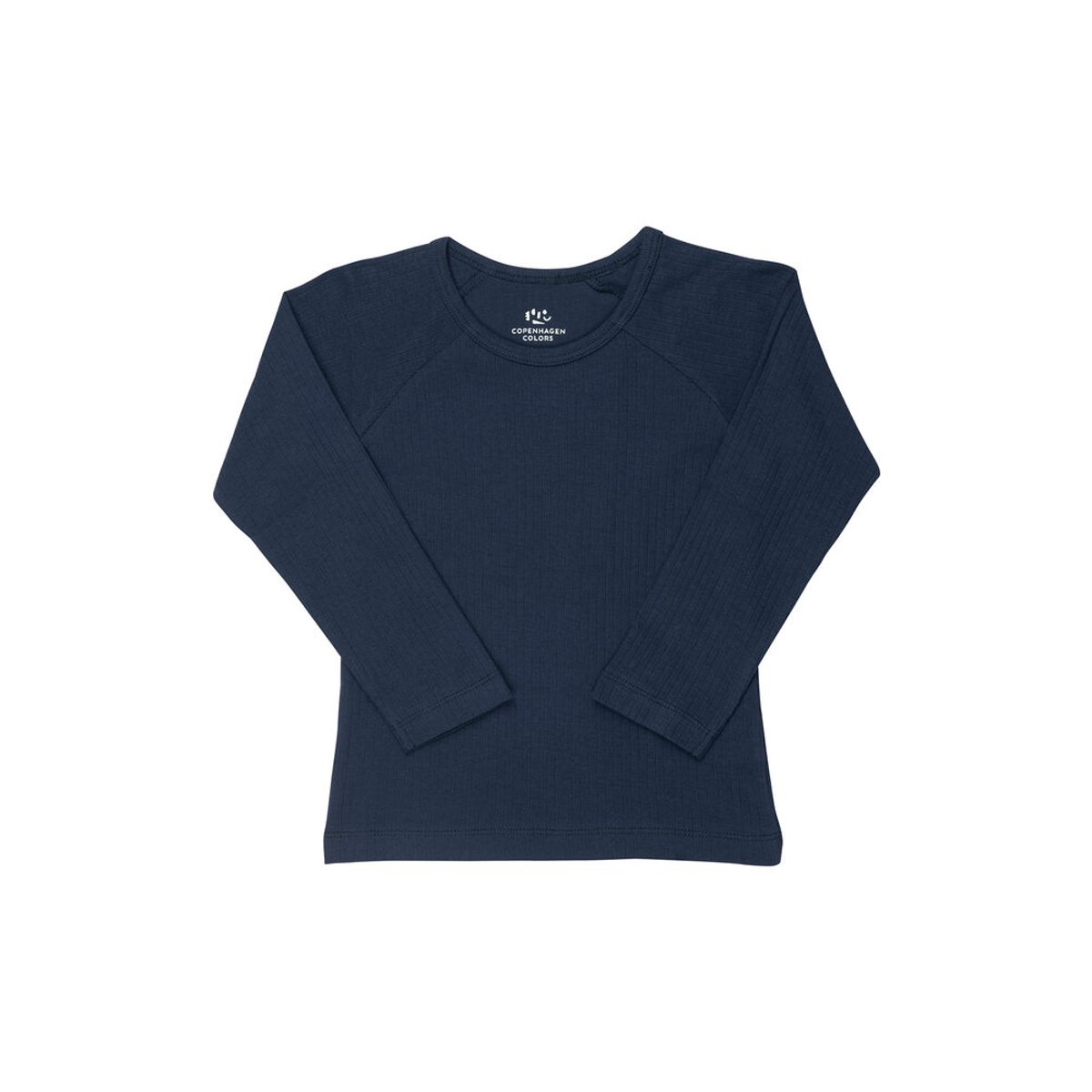 T-shirt lang ærme - navy - 86