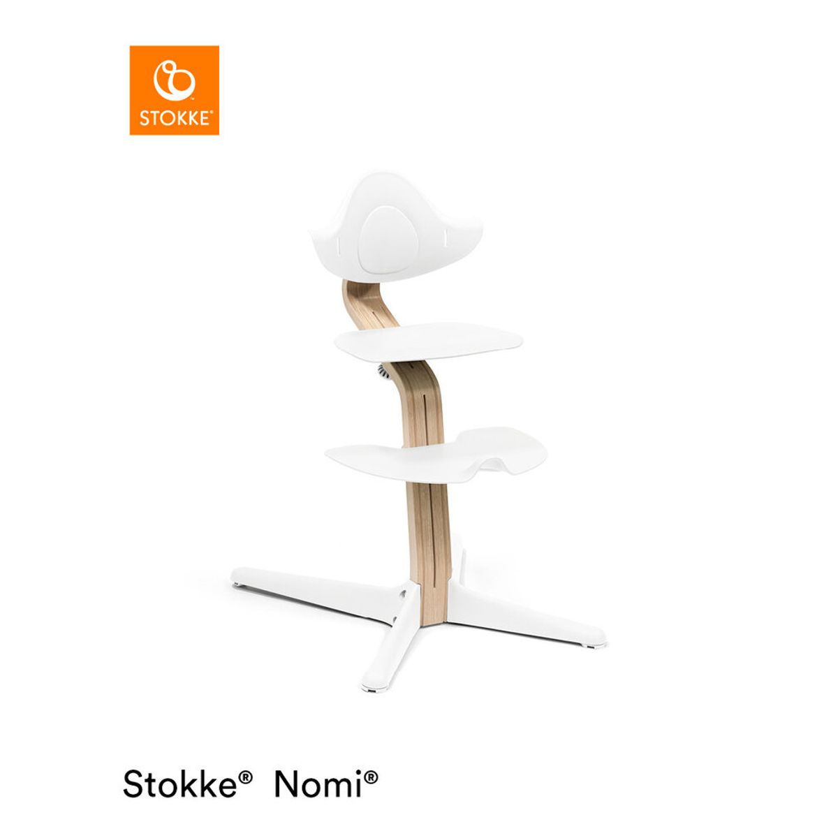 Stokke Nomi Stol - Natural White