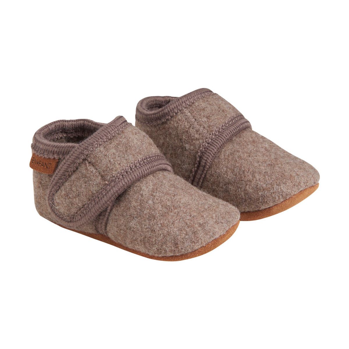 Baby wool slippers - Walnut - 25-26