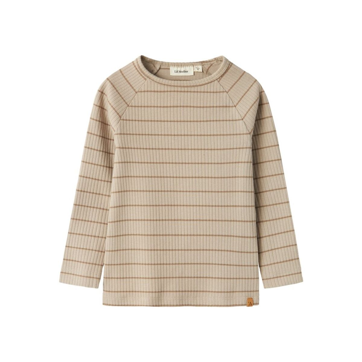 Kail langærmet slim top - PURE CASHMERE - 110