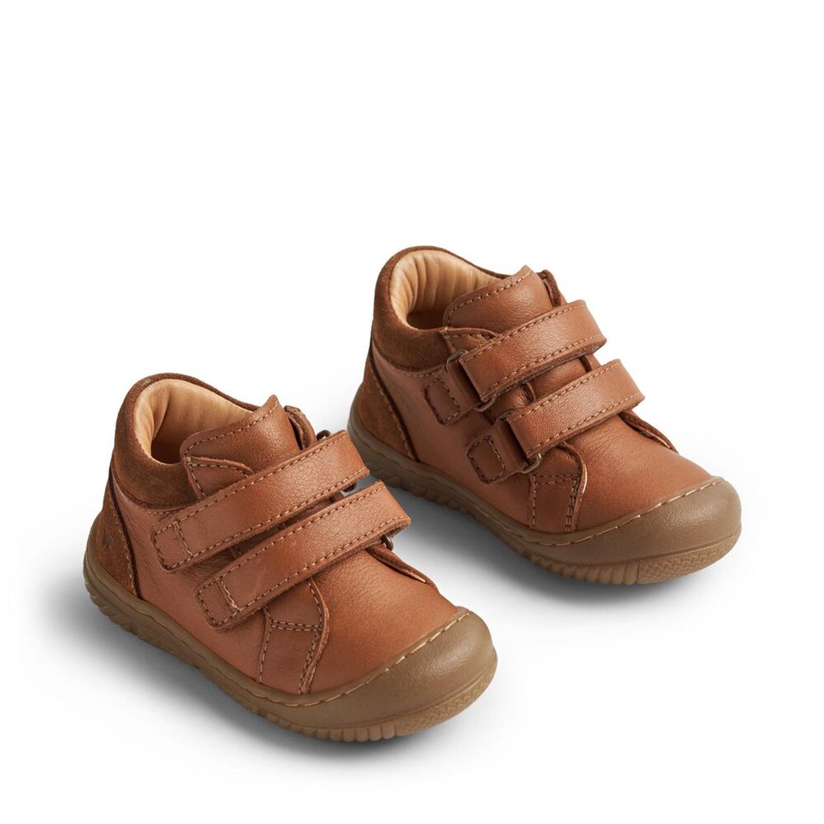 Ivalo dobbelt velcro prewalker - cognac - 25