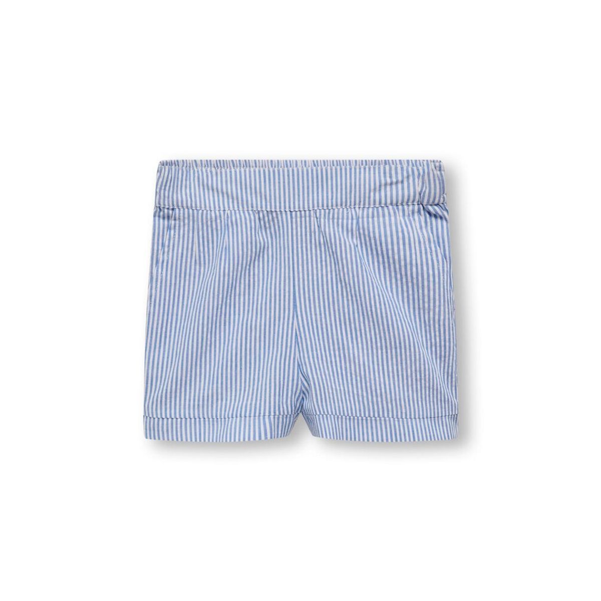 Smilla stribet shorts - CLOUD DANCER - 122