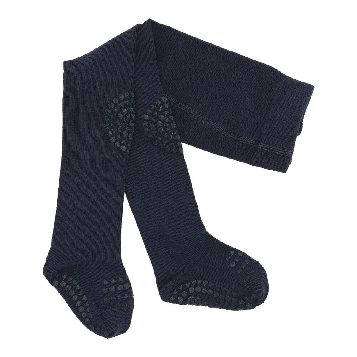 Kravle Strømpebukser - NAVY BLUE - 6-12M