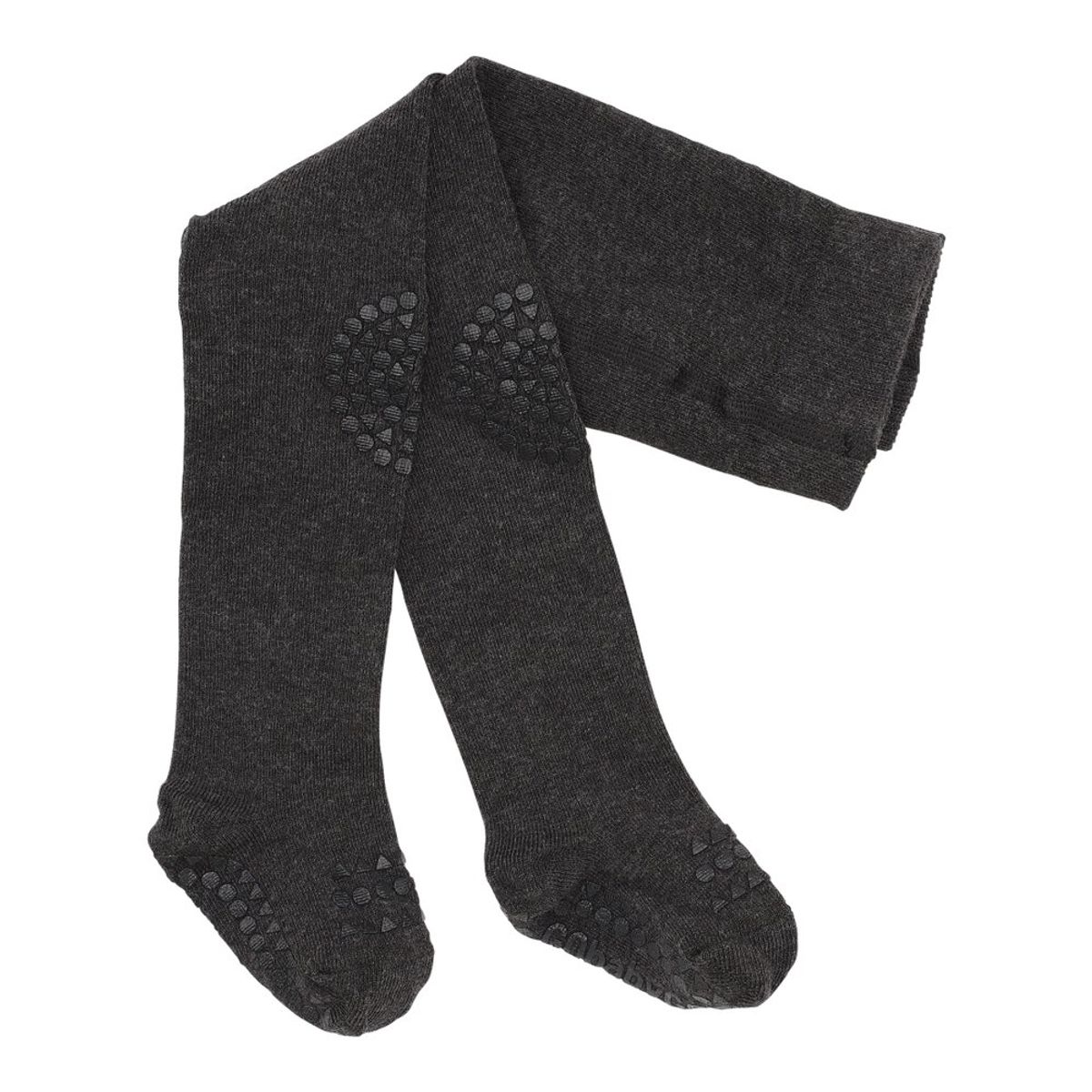 Kravle Strømpebukser - DARK GREY - 2-3 ÅR