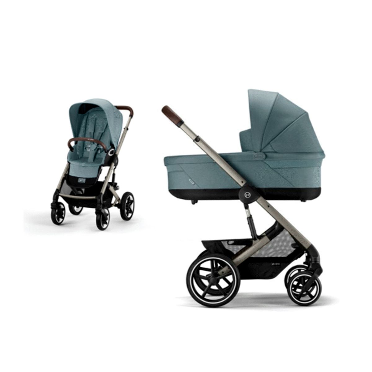 Talos S Lux - sky blue/taupe m. Cot S Lux