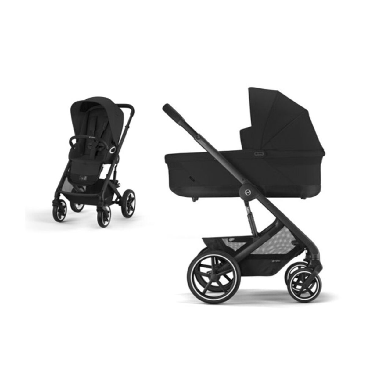 Talos S Lux - moon black/black m. Cot S Lux