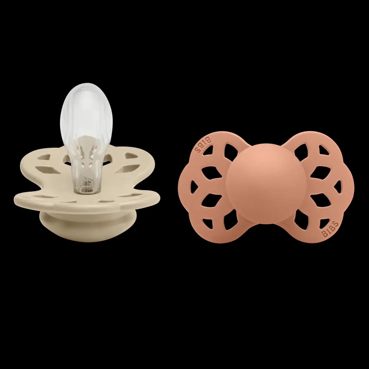 Infinity 2 pk Silicone Symmetrical Size 2 Vanilla/Peach