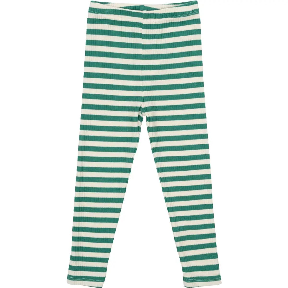 Fro Uni Rib Leggings - GREENSTRIPE - 98