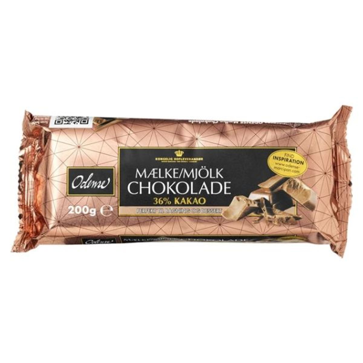 Mælkechokolade Odense Marcipan 200g