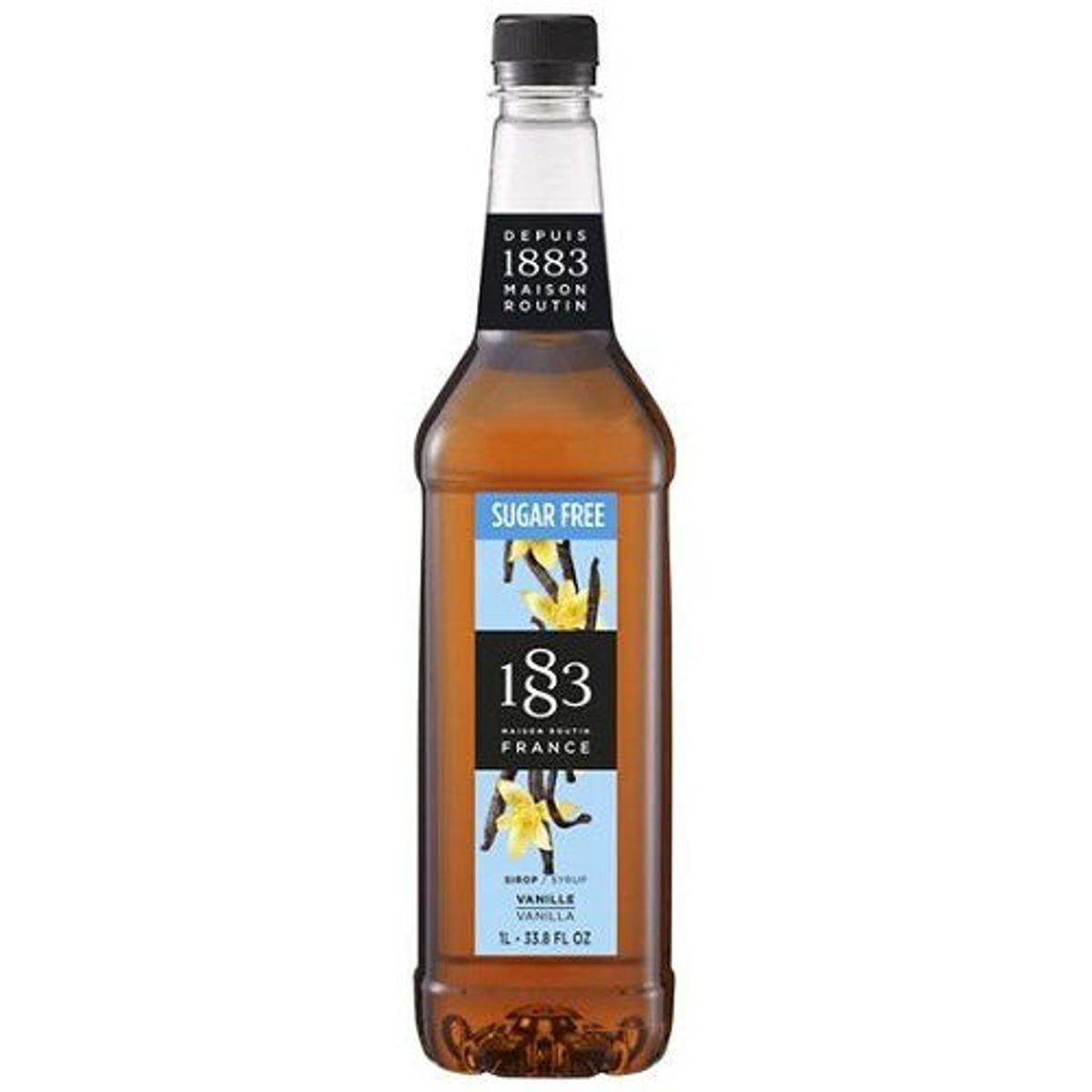 1883 Sukkerfri Vanilje Sirup Pet