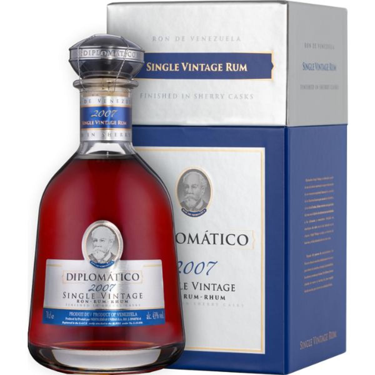 Diplomatico Single Vintage 2007 Fl 70