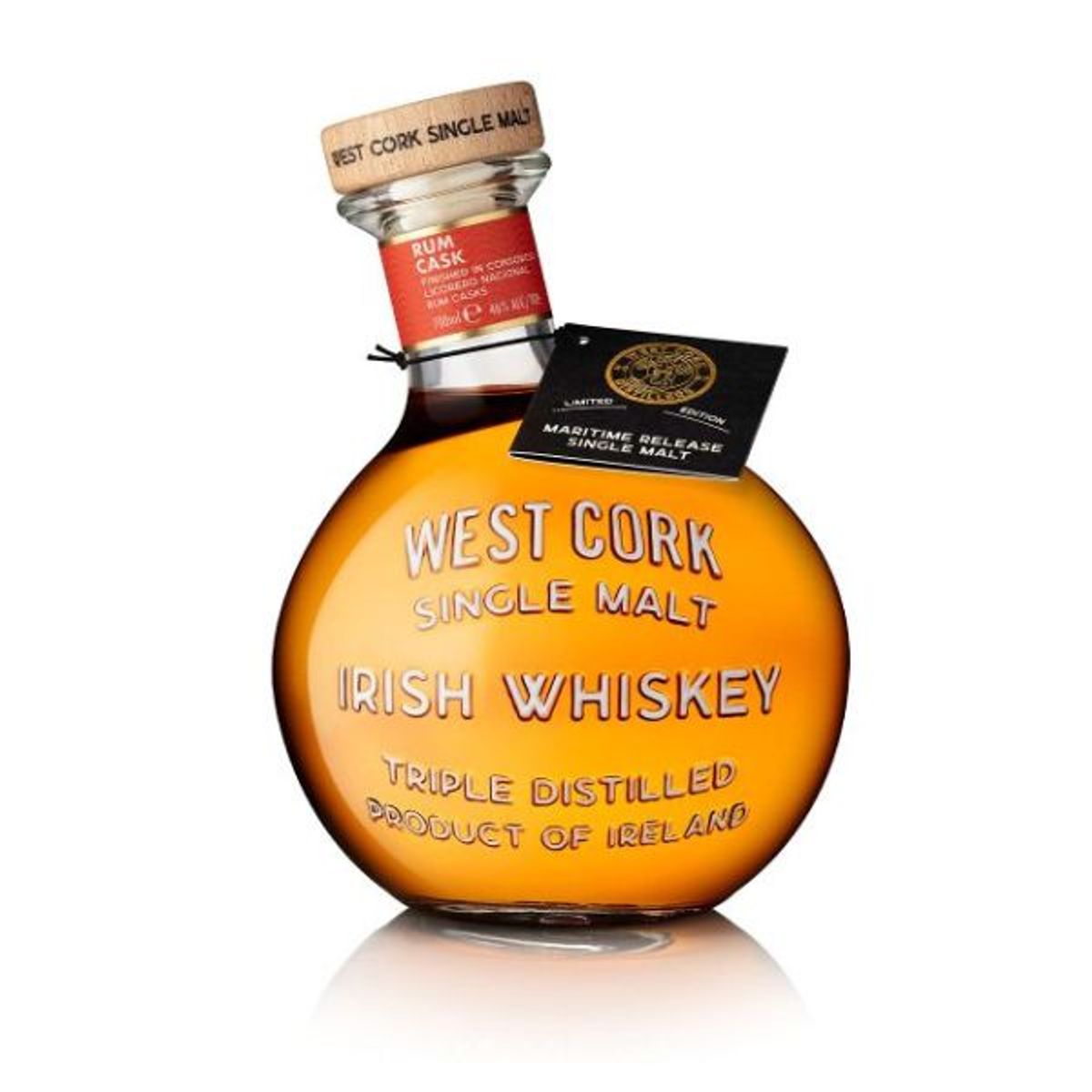 West Cork Maritime Rum Cask Irish Whiskey Fl 70