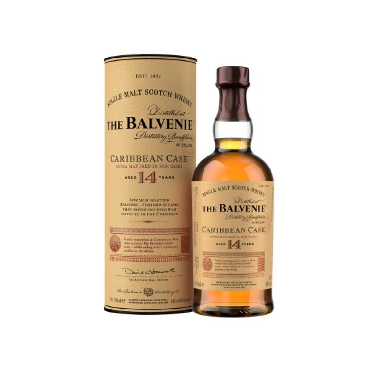 Balvenie Caribbean Cask 14 Yo Fl 70