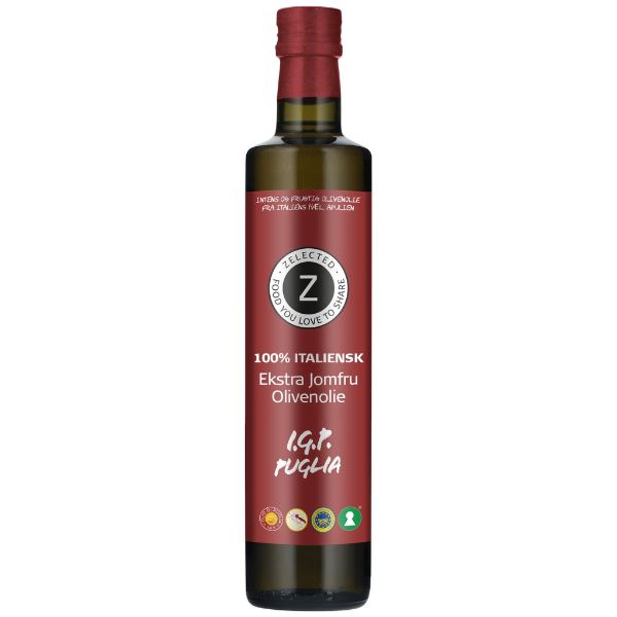 Zelected Igp Puglia Evo 500ml Zelected