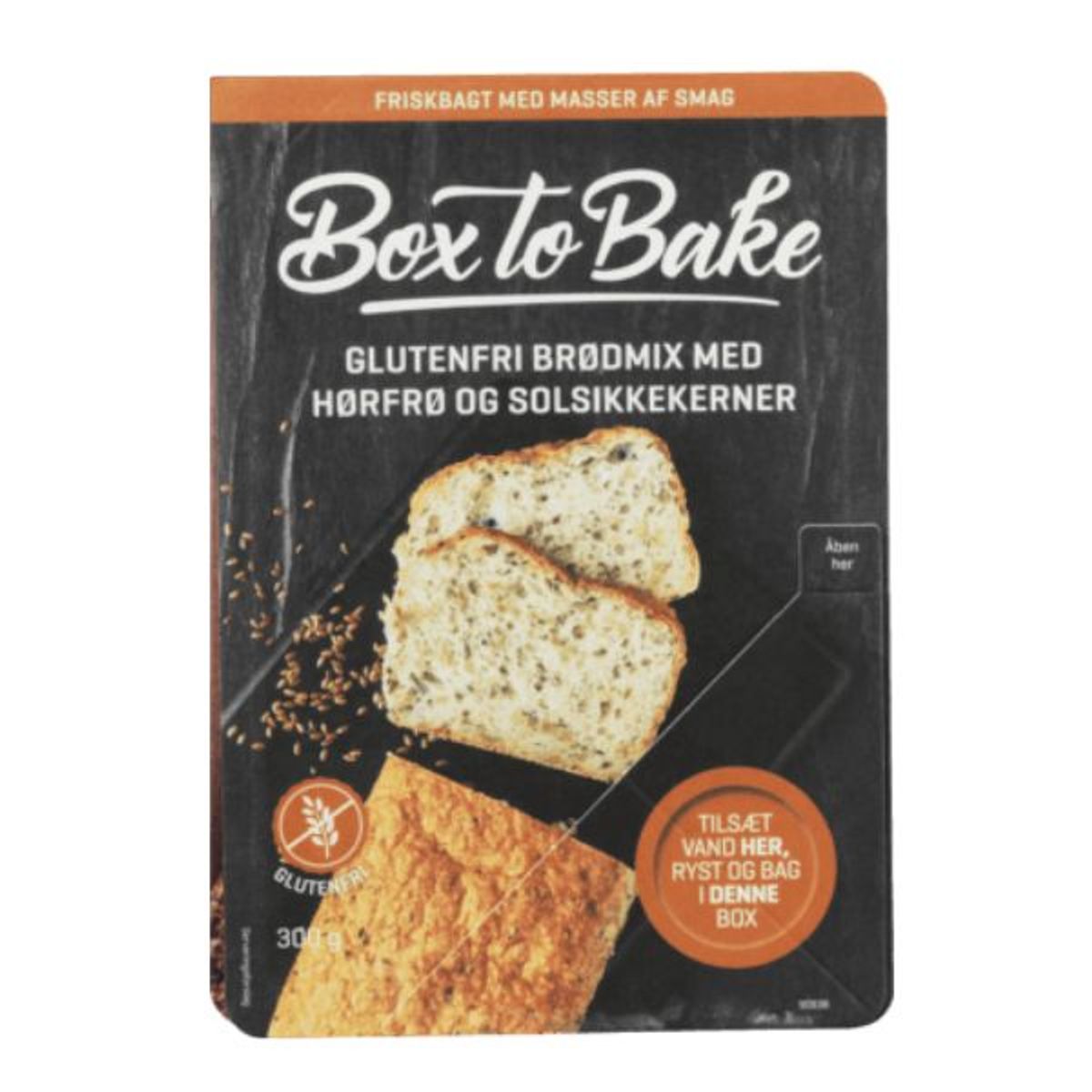 Btb Glutenfri Brød Solsikke Og Hørfrø 1kg