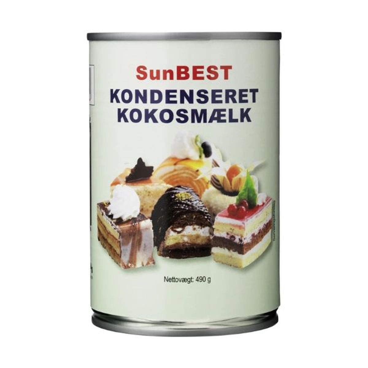 Kokosmælk Kondenseret Sunbest 490g